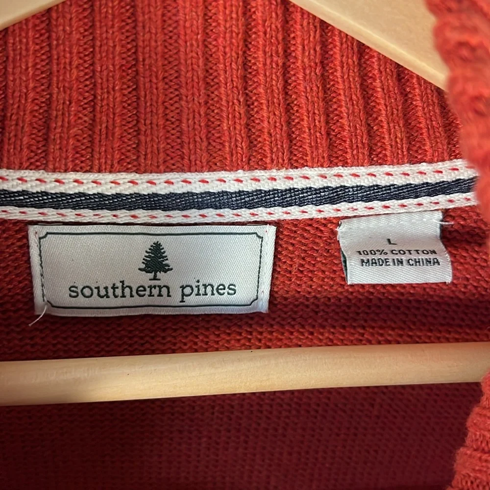 Southern‎ Pines Sweater Quarter Zip Long Sleeve